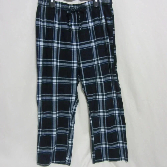 WOMEN'S NAUTICA  SZ XL BLUE PLAID SLEEPWEAR - Picture 1 of 6